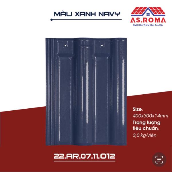 Ngói 2 vít nhãn hiệu ASROMA