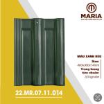 Ngói 1 vít nhãn hiệu MARIA