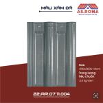 Ngói 2 vít nhãn hiệu ASROMA